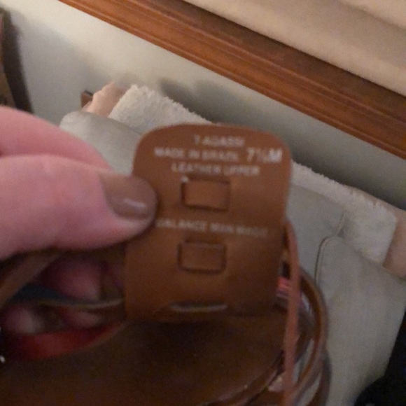 Nickels Leather Ankle-strap Sandals with Slingback Heel T-Agassi - Picture 6 of 6